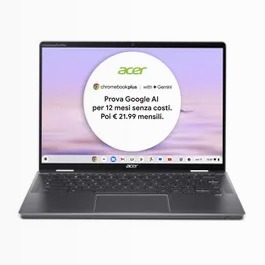 Acer Chromebook Plus Spin 714 Grigio 16 Chrome 35,6 cm (14")