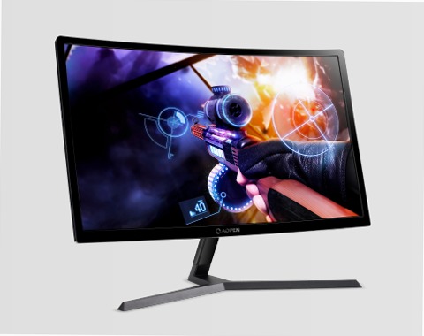 AOPEN HC1 Monitor Gaming Curvo 24HC1QRP Nero