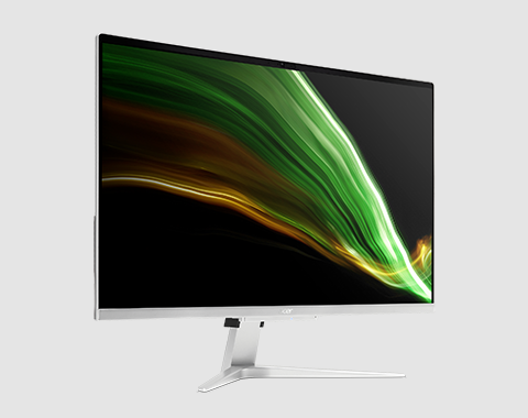 Acer Aspire C 27 All-in-One Argento Intel 8 512GB Windows NVIDIA