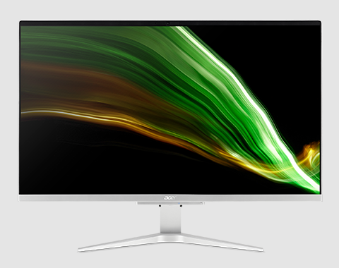 Acer Aspire C 27 All-in-One Argento Intel 8 512GB Windows NVIDIA