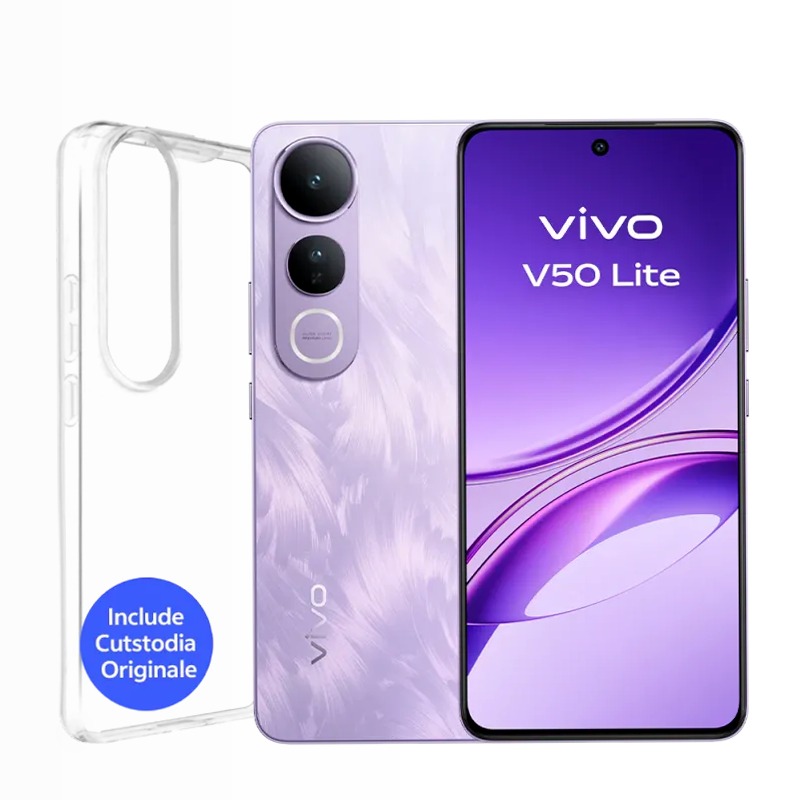 V50 Lite 4G - Batteria e Design Premium 6.77" 8GB 8GB Nero