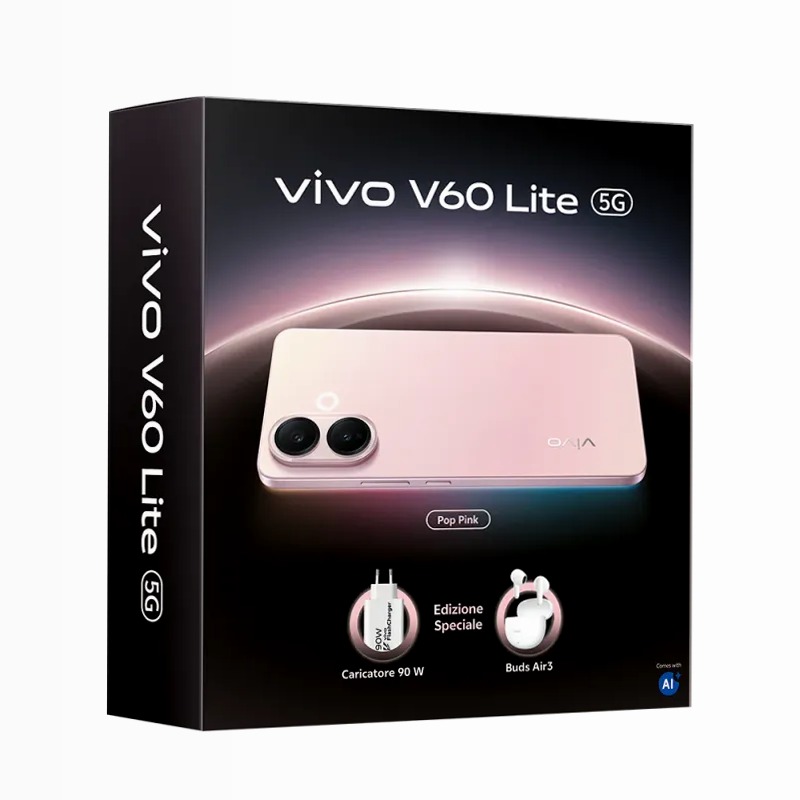 V60 Lite 5G - Design Sleek & Potenza Immacolata 8GB 8GB Rosa