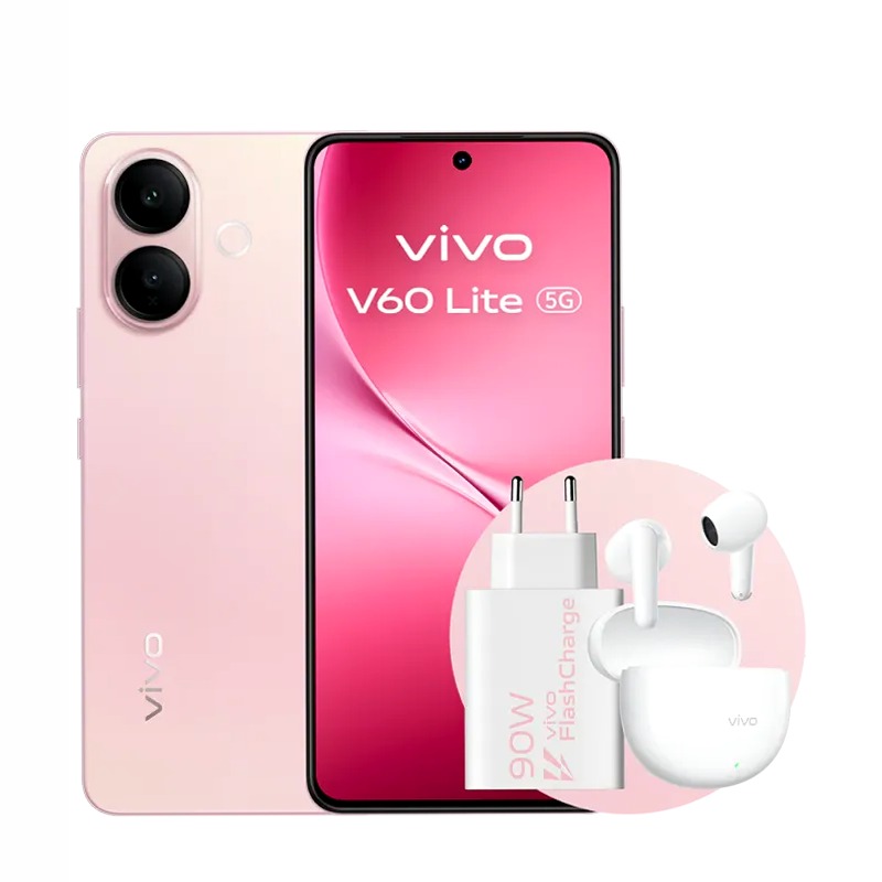 V60 Lite 5G - Design Sleek & Potenza Immacolata 8GB 8GB Rosa