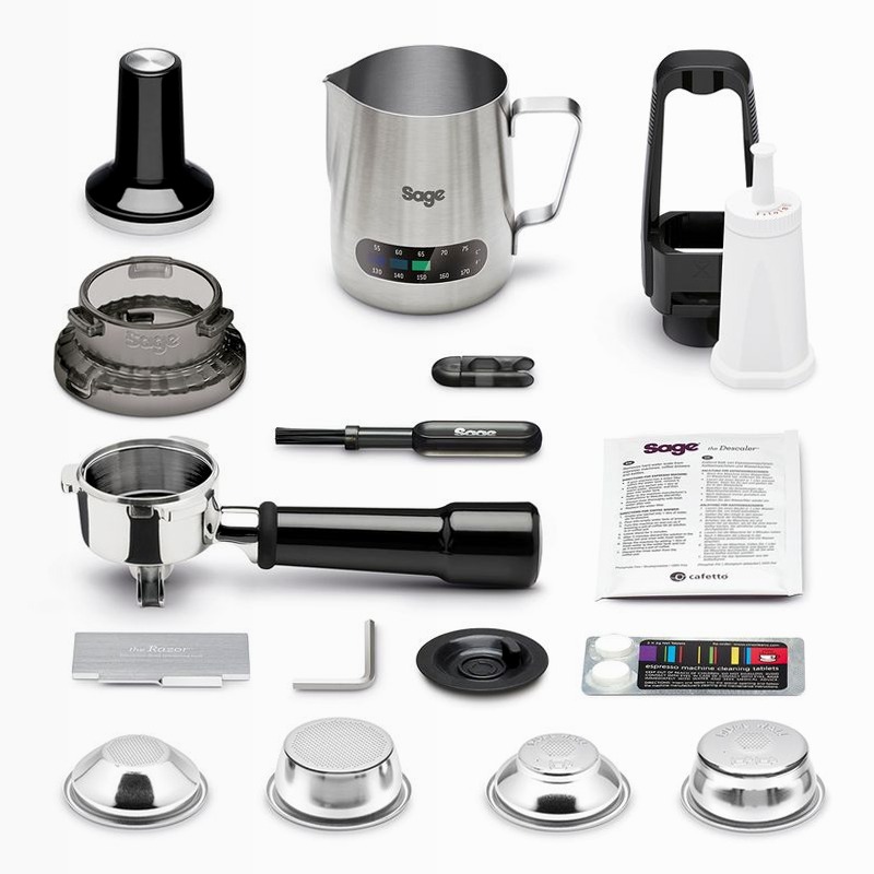 the Barista Express™ con lattiera termica Acciaio 2bar