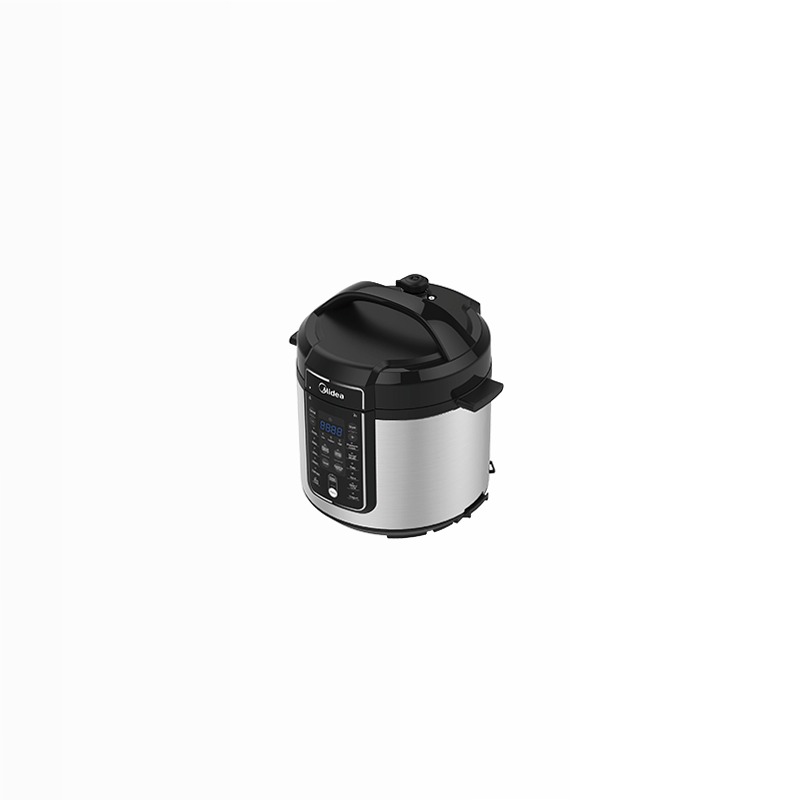 Pentola a pressione Acciaio Inox Midea 5.7lt Nero