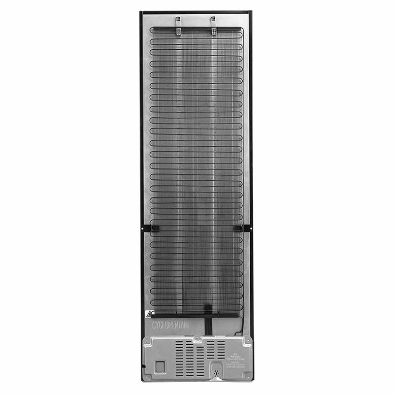 Frigorifero combinato Midea 378L - Acciaio Inox A 378lt Libera