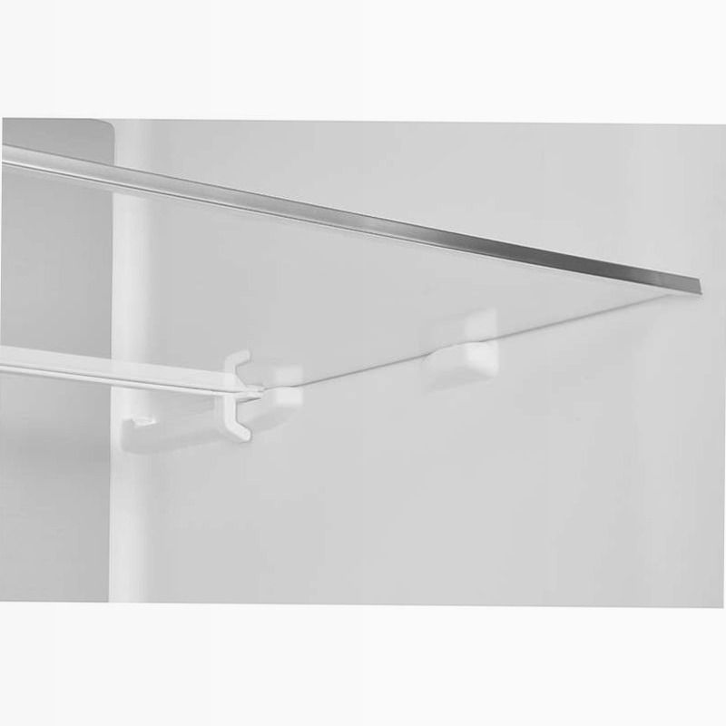Frigorifero combinato Midea 378L - Acciaio Inox A 378lt Libera
