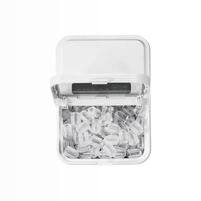 Macchina per il ghiaccio portatile - Bianco 240lt