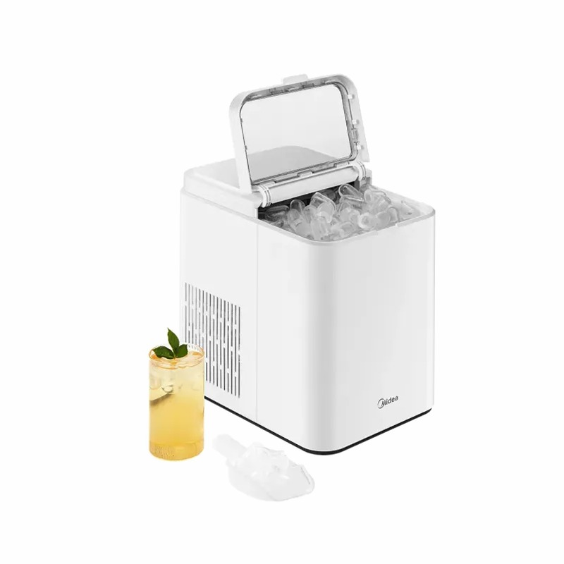 Macchina per il ghiaccio portatile - Bianco 240lt