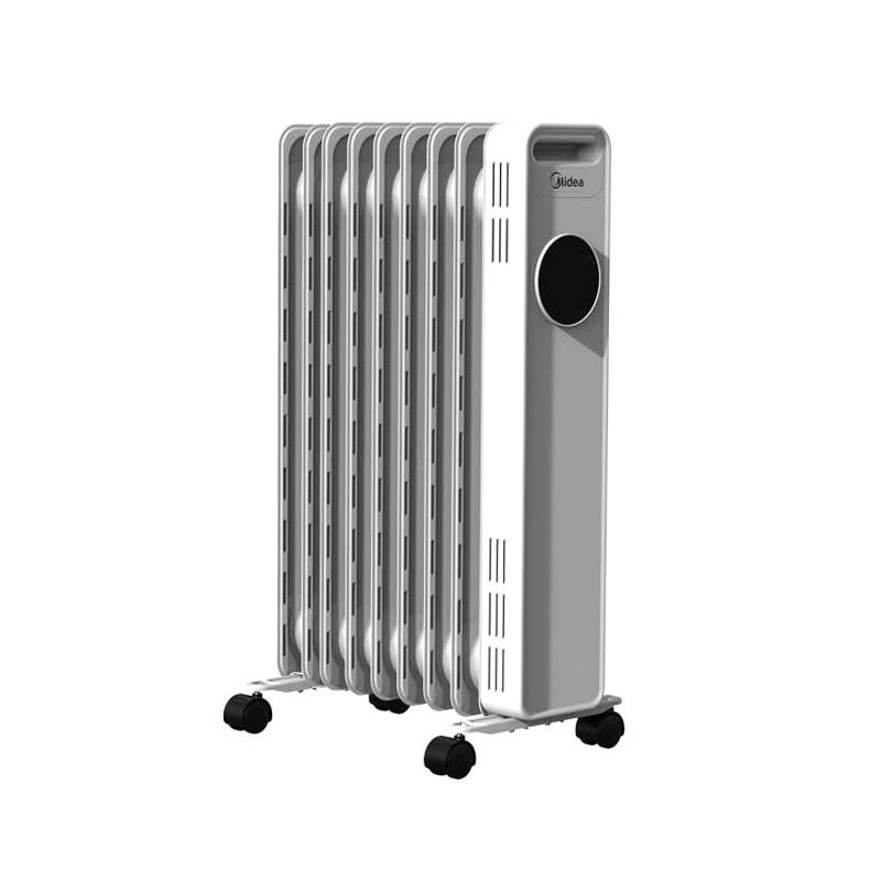 Radiatore ad olio 2000W, 9 elementi - Bianco