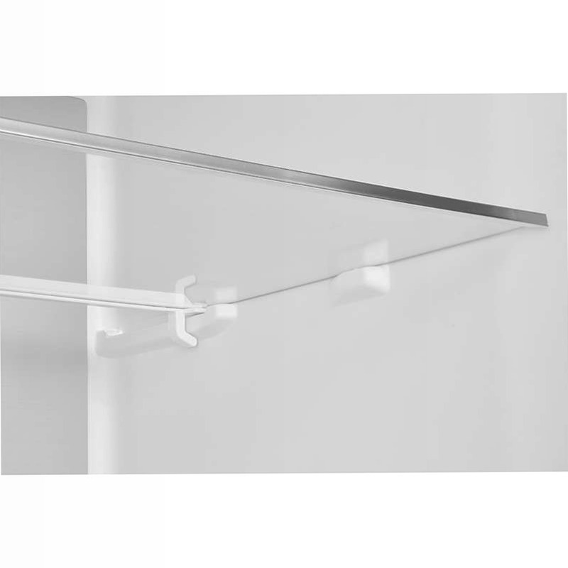 Frigorifero combinato Midea 378L - Acciaio Black Inox A 378lt Libera