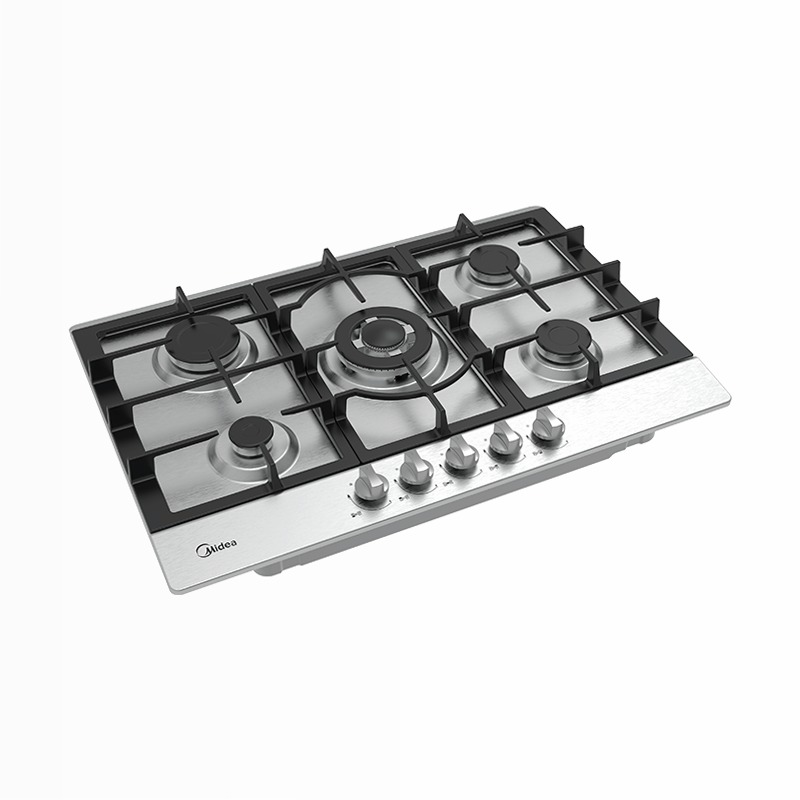 Piano cottura a gas da incasso, 75 cm - Acciaio inox 5