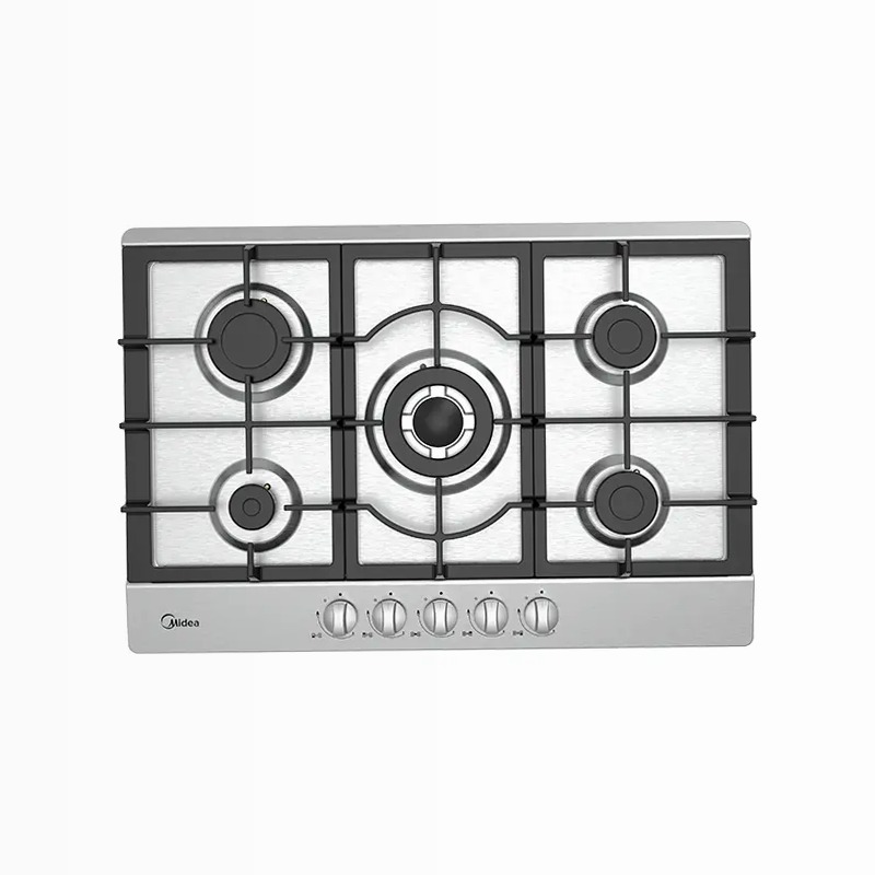Piano cottura a gas da incasso, 75 cm - Acciaio inox 5