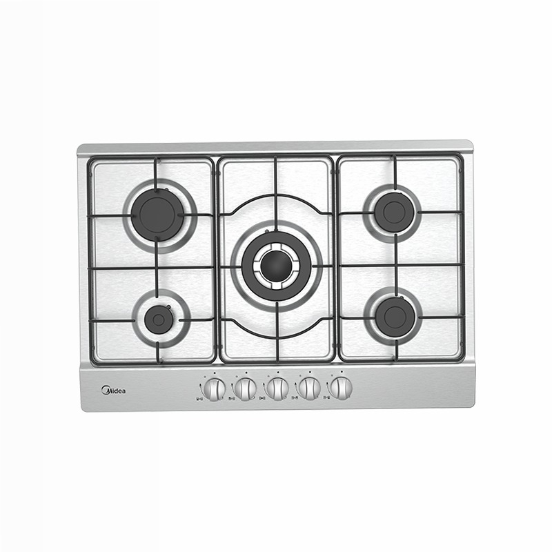 Piano cottura a gas da incasso, 75 cm - Acciaio inox 5