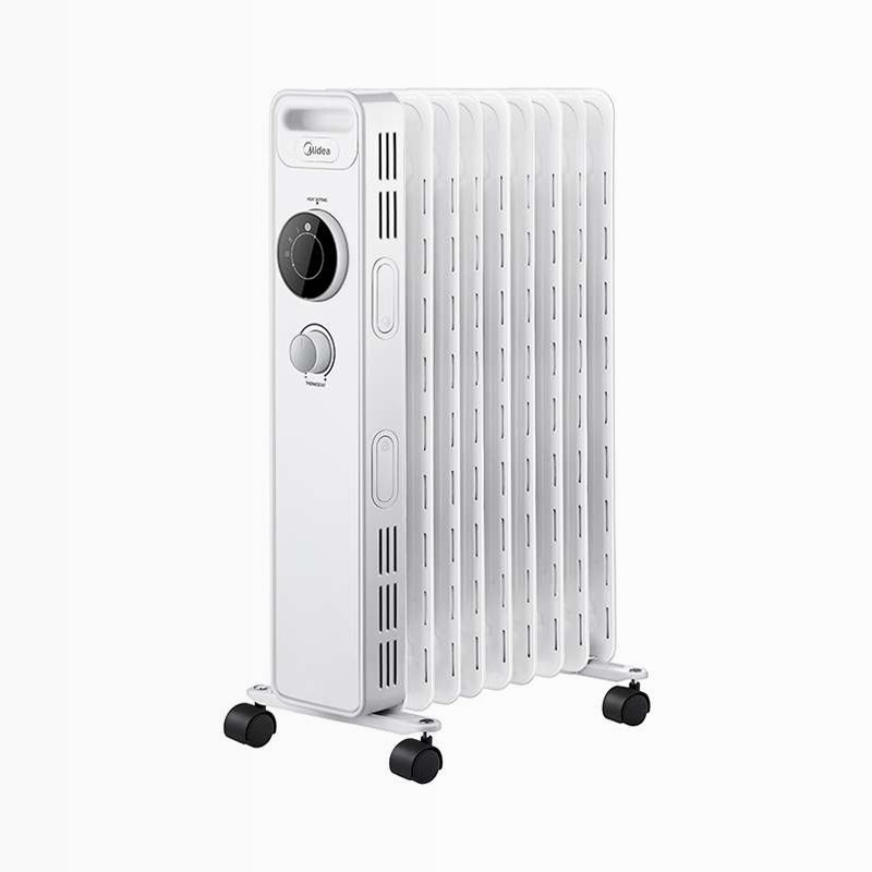 Radiatore ad olio 2000W, 9 elementi - Bianco