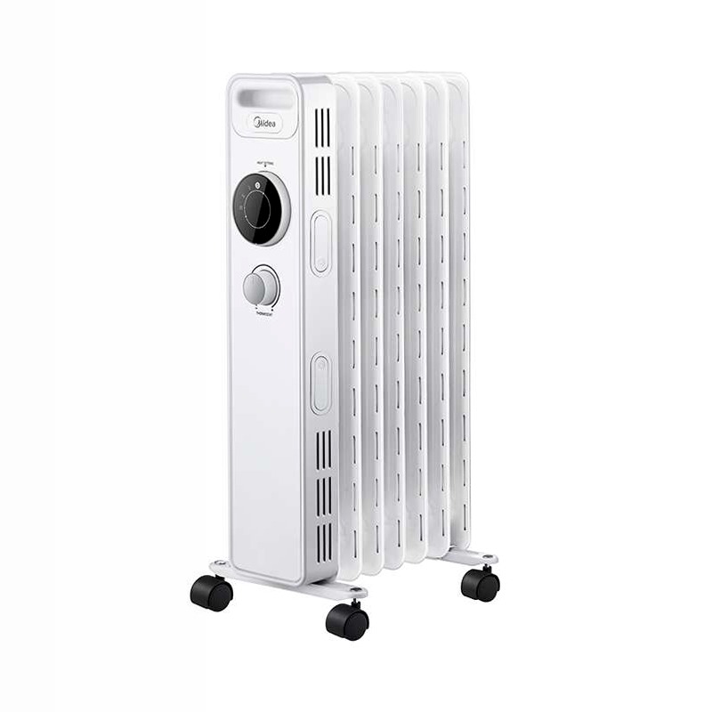 Radiatore ad olio 1500W, 7 elementi - Bianco