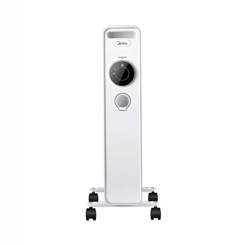 Radiatore ad olio 1500W, 7 elementi - Bianco