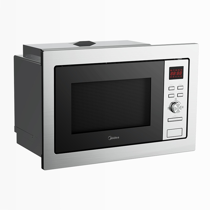 Microonde da incasso 20 litri - Acciaio inox