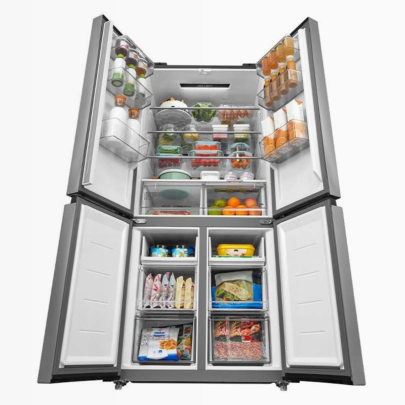 Frigorifero Quattro Porte 515L - Acciaio inox E 515lt