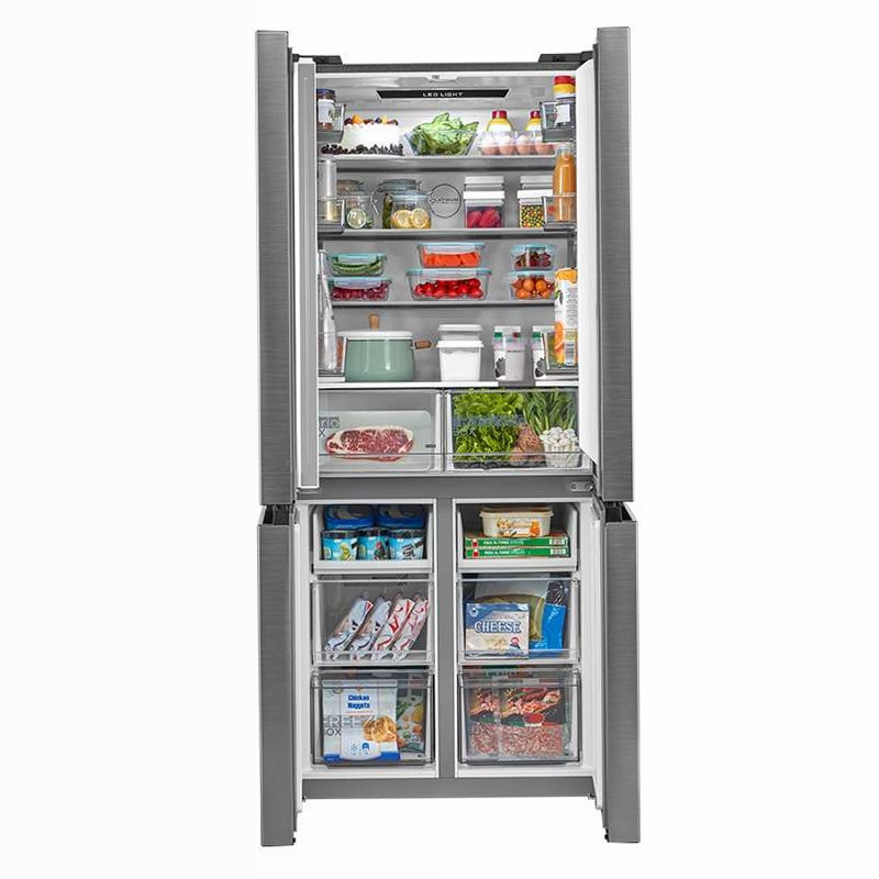 Frigorifero Quattro Porte 515L - Acciaio inox E 515lt