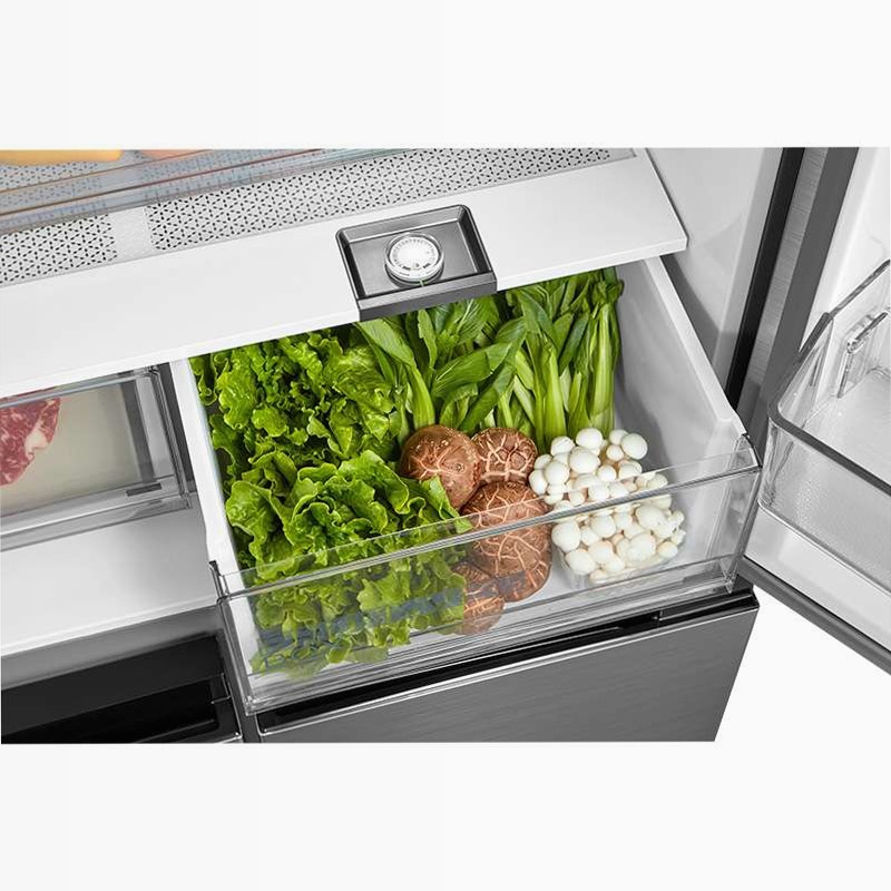 Frigorifero Quattro Porte 515L - Acciaio inox E 515lt