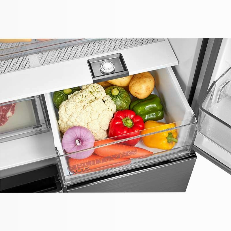 Frigorifero Quattro Porte 515L - Acciaio inox E 515lt