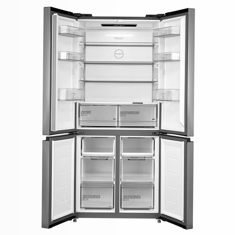 Frigorifero Quattro Porte 515L - Acciaio inox E 515lt