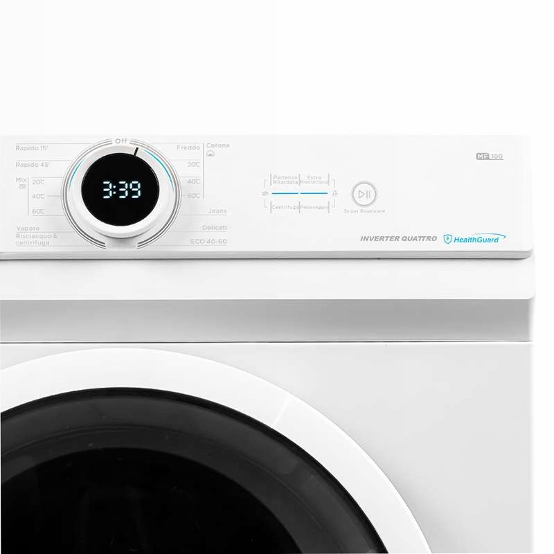 Lavatrice Midea MF100W70BA Serie Lunar - Bianca 7kg Bianco