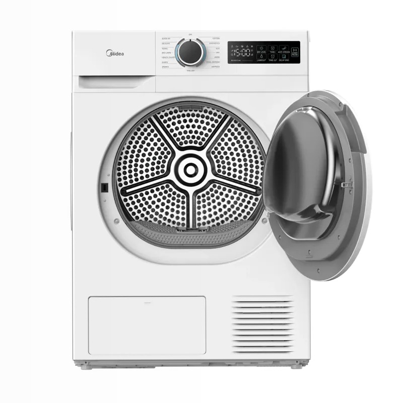 Asciugatrice a Pompa di Calore Midea MD110D - Bianca 10kg Bianco