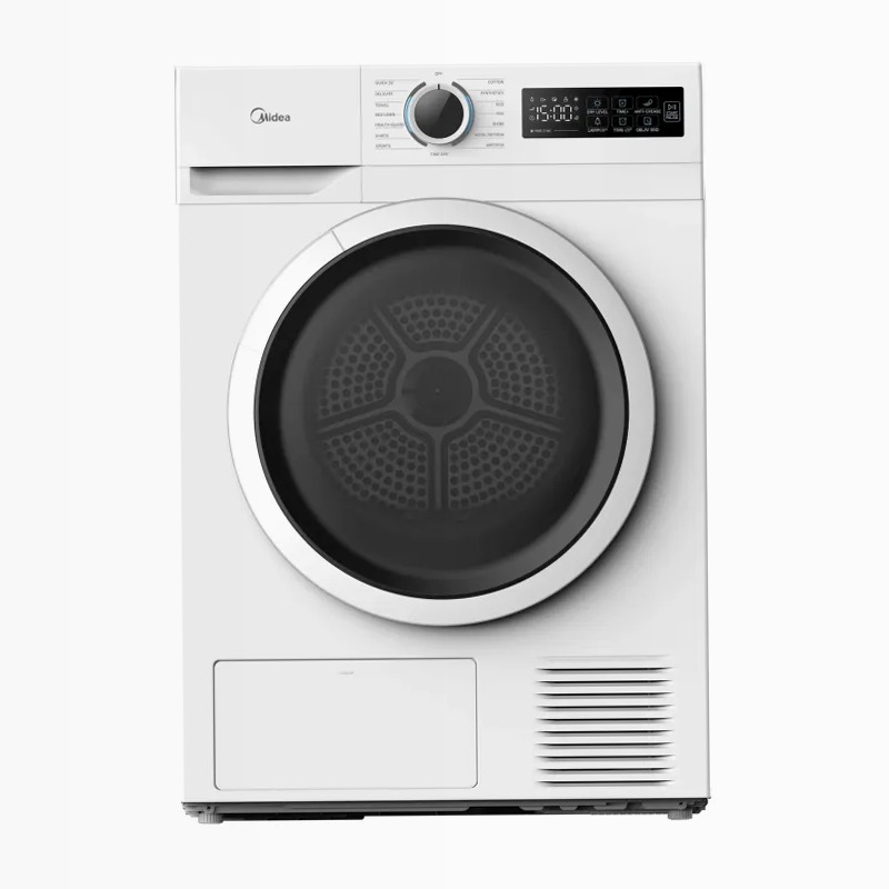 Asciugatrice a Pompa di Calore Midea MD110D - Bianca 10kg Bianco