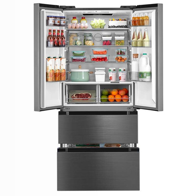 Frigorifero French Door 516L - Acciaio inox E 516lt