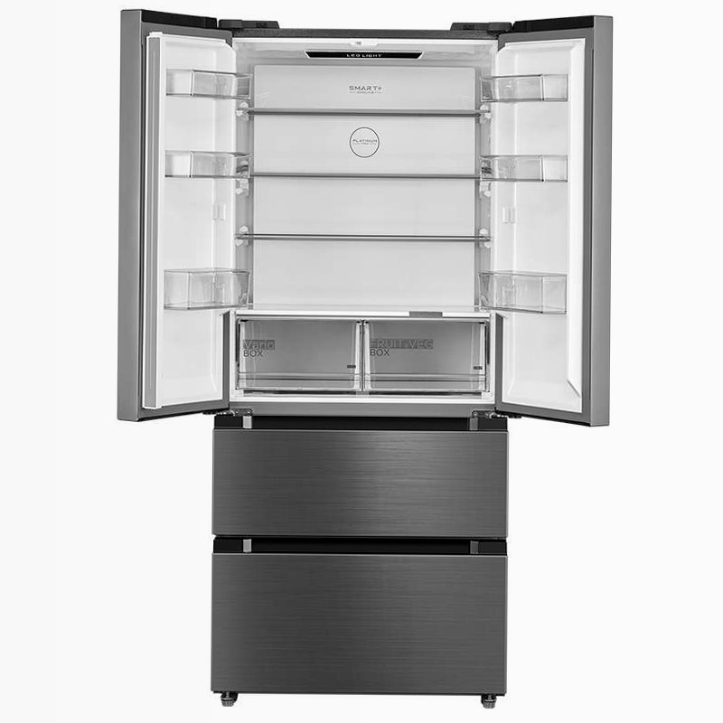 Frigorifero French Door 516L - Acciaio inox E 516lt