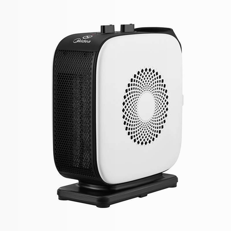 Termoventilatore ceramico Midea (1500W) - Bianco/Nero