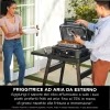 Barbecue elettrico e Affumicatore Ninja Woodfire Pro Connect XL con Custodia e Supporto OG901EUB Beige
