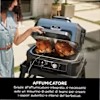 Barbecue elettrico e Affumicatore Ninja Woodfire Pro Connect XL con Custodia e Supporto OG901EUB Beige