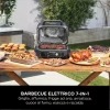 Barbecue elettrico e Affumicatore Ninja Woodfire Pro Connect XL con Custodia e Supporto OG901EUB Beige
