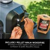 Barbecue elettrico e Affumicatore Ninja Woodfire Pro Connect XL con Custodia e Supporto OG901EUB Beige