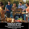 Barbecue elettrico e Affumicatore Ninja Woodfire Pro Connect XL con Custodia e Supporto OG901EUB Beige