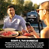 Barbecue elettrico e Affumicatore Ninja Woodfire Pro Connect XL con Custodia e Supporto OG901EUB Beige