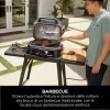 Barbecue elettrico e Affumicatore Ninja Woodfire Pro Connect XL con Custodia e Supporto OG901EUB Beige