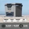 Ghiacciaia rigida Ninja FrostVault 28L - Grigio ardesia