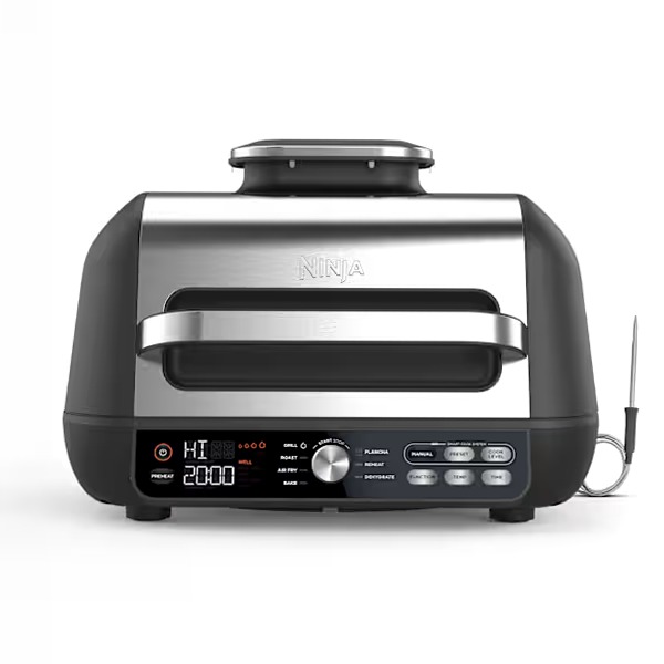 Griglia, Piastra e Friggitrice ad Aria Ninja Foodi MAX PRO AG651EU