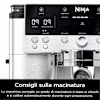 Macchina da caffè Ninja Luxe Café Premier 3-in-1 con caraffa e borraccia ES601EUBDW Argento