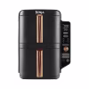 Friggitrice ad aria Ninja Double Stack XL da 9,5 L SL400EUDBCP | Edizione limitata con finiture in rame e accessori in regalo 9.5lt Nero