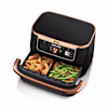 Friggitrice ad aria Ninja FlexDrawer da 10,4 L AF500EUDBCP | Edizione limitata con finiture in rame e accessori in regalo 10.4lt Nero