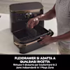 Friggitrice ad aria Ninja FlexDrawer da 10,4 L AF500EUDBCP | Edizione limitata con finiture in rame e accessori in regalo 10.4lt Nero