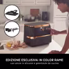 Friggitrice ad aria Ninja FlexDrawer da 10,4 L AF500EUDBCP | Edizione limitata con finiture in rame e accessori in regalo 10.4lt Nero