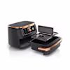 Friggitrice ad aria Ninja FlexDrawer da 10,4 L AF500EUDBCP | Edizione limitata con finiture in rame e accessori in regalo 10.4lt Nero
