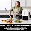 Friggitrice ad aria Ninja Double Stack XL da 9,5 L bianca SL400EUWH 9.5lt Bianco