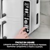 Friggitrice ad aria Ninja Double Stack XL da 9,5 L bianca SL400EUWH 9.5lt Bianco